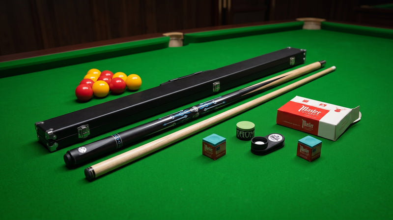 Complete Snooker & Pool Starter Bundle – Cue, Case & Chalk CueSense