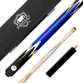 PRO147 Lancet 3/4 Snooker & English Pool Cue Bundle – Cue, Case & Chalk