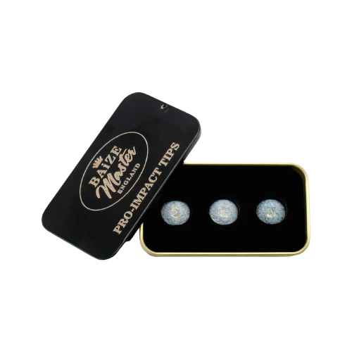Baize Master PRO-IMPACT Cue Tips & Tip Shaper Bundle