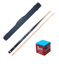 Complete Snooker & Pool Starter Bundle – Cue, Case & Chalk CueSense