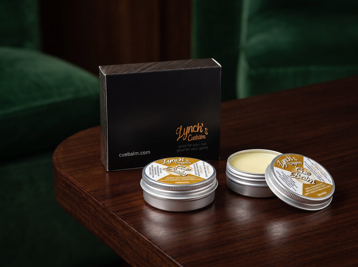 Lynch’s Original Cue Balm – Wooden Cue Shaft Cleaner & Finish Lynch