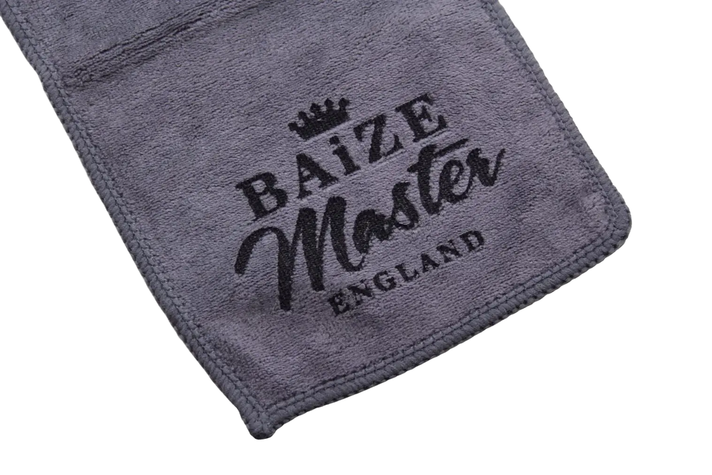Baize Master Grey Microfibre Snooker & Pool Cue Towel Baize Master