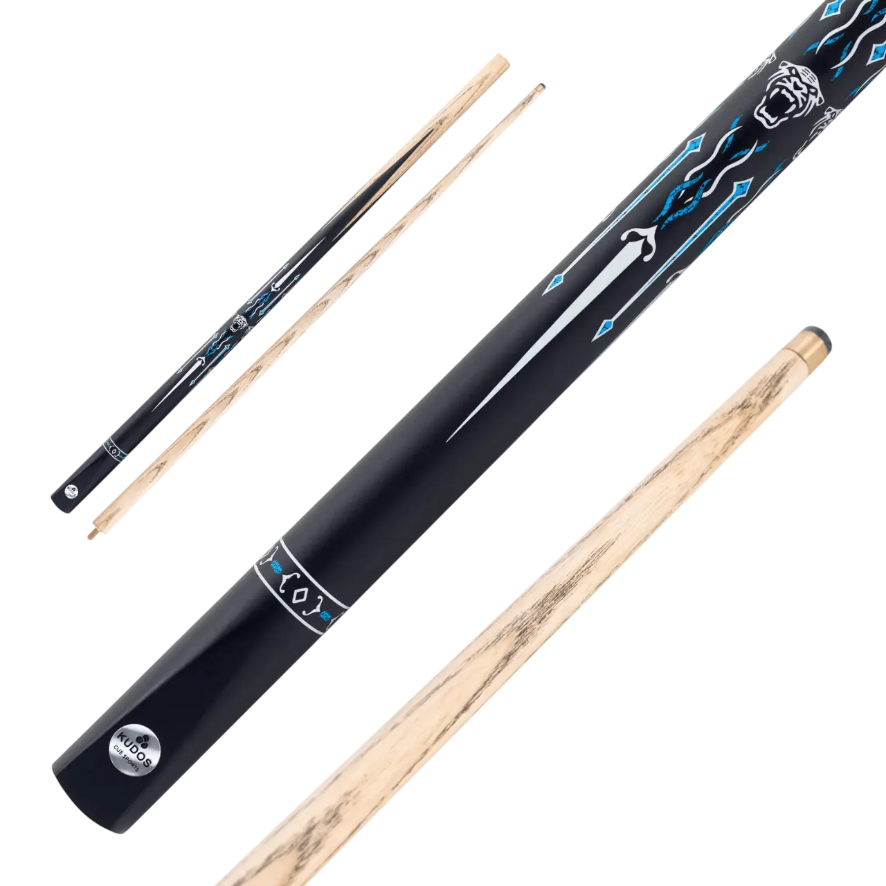 Kudos Panther 2-Piece Snooker & Pool Cue Kudos