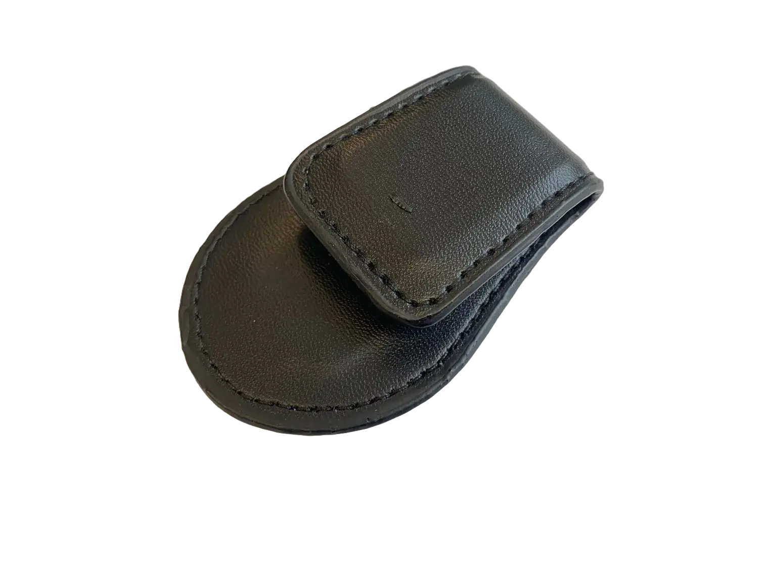 Leather Belt Clip with Magnetic Chalk Holder CueSense