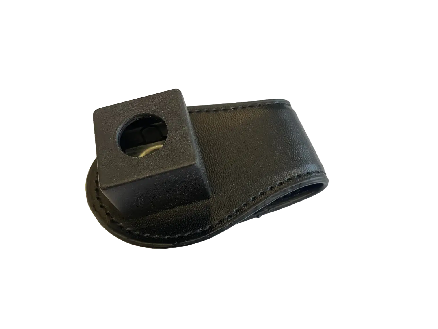 Leather Belt Clip with Magnetic Chalk Holder CueSense