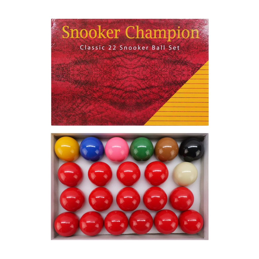 Snooker Champion Full Size Snooker Ball Set (22 Balls) CueSense