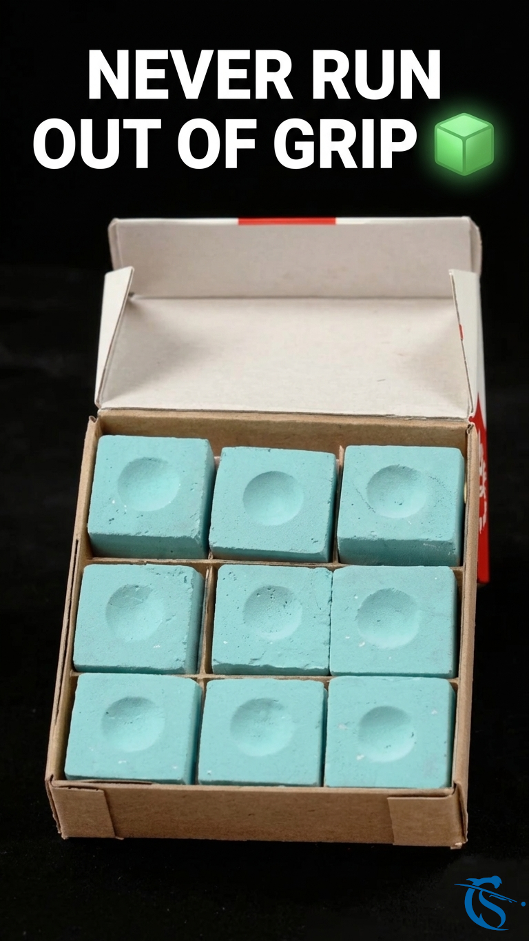 Tweeten MASTER Billiard Cue Chalk - 12pcs Tweeten