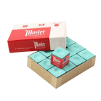 Tweeten MASTER Billiard Cue Chalk - 12pcs Tweeten