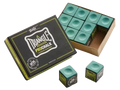 Box of Triangle ProChalk with green chalk cubes 